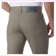 thumbnail image 2 of Calvin Klein Jeans Men's Stretch Straight Leg Cotton Twill Pants, Beige, 34X34, 2 of 2