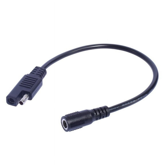 DC5521 Female to SAE Power Cord, Solar Panel SAE Connector Charging Connection Extension Cord Conversion Wire 20AWG