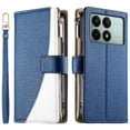 thumbnail image 2 of Funda cartera GANGXUN para Xiaomi Poco X6 Pro 5G , cuero PU con tarjetero, cremallera, correa de mano, soporte y protección 1168°, 2 of 6