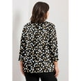 thumbnail image 2 of Avenue Women's Plus Size Pintuck Popover Top, 2 of 2