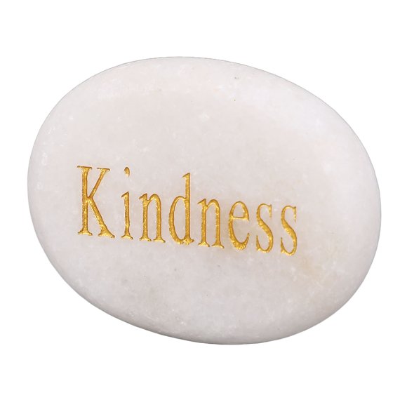 Inspirational Marble Stone Engraved, Elegant Encouragement Present Amulets Gift for Prayer Friends and Family Religious Home Decor
