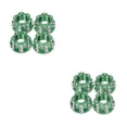 thumbnail image 1 of Vogacara Tuercas de brida RC de 4 piezas, Metal profesional, Simple, fiable, duradero, Kit dentado de autoapriete, reemplazo para D3 D4 verde Verde 2piezas Vogacara CBP197917, 1 of 5