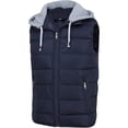 thumbnail image 1 of Chaleco de invierno ligero con capucha para hombre, chaqueta sin mangas, chaleco deportivo, 1 of 7