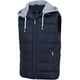 thumbnail image 1 of Chaleco de invierno ligero con capucha para hombre, chaqueta sin mangas, chaleco deportivo, 1 of 7