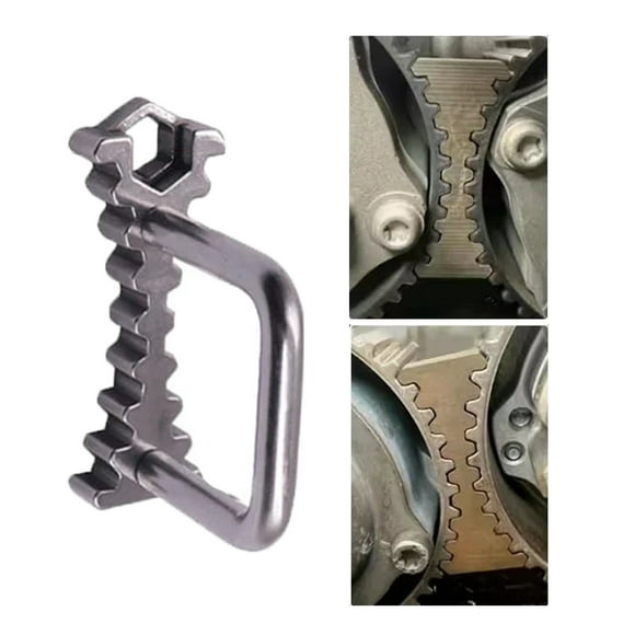 Automotive Camshaft Holder Fixed Wrench with Handle High Hardness Metal Material Precision Positioning Car Engine Timing System Adjustment Professional Maintenance Repair Tool