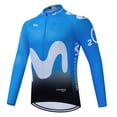 thumbnail image 2 of 2022 Nuevo Jersey de Ciclismo de Manga Larga del Equipo Movistar Ropa de Ciclismo MTB Ropa de Otoño Ropa de Bicicleta para Hombre Mallot Ciclismo Hombre, 2 of 5