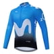 thumbnail image 2 of 2022 Nuevo Jersey de Ciclismo de Manga Larga del Equipo Movistar Ropa de Ciclismo MTB Ropa de Otoño Ropa de Bicicleta para Hombre Mallot Ciclismo Hombre, 2 of 5