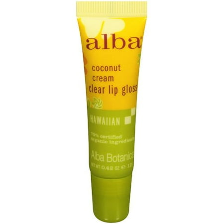 Alba Botanica Coconut Cream Lip Gloss