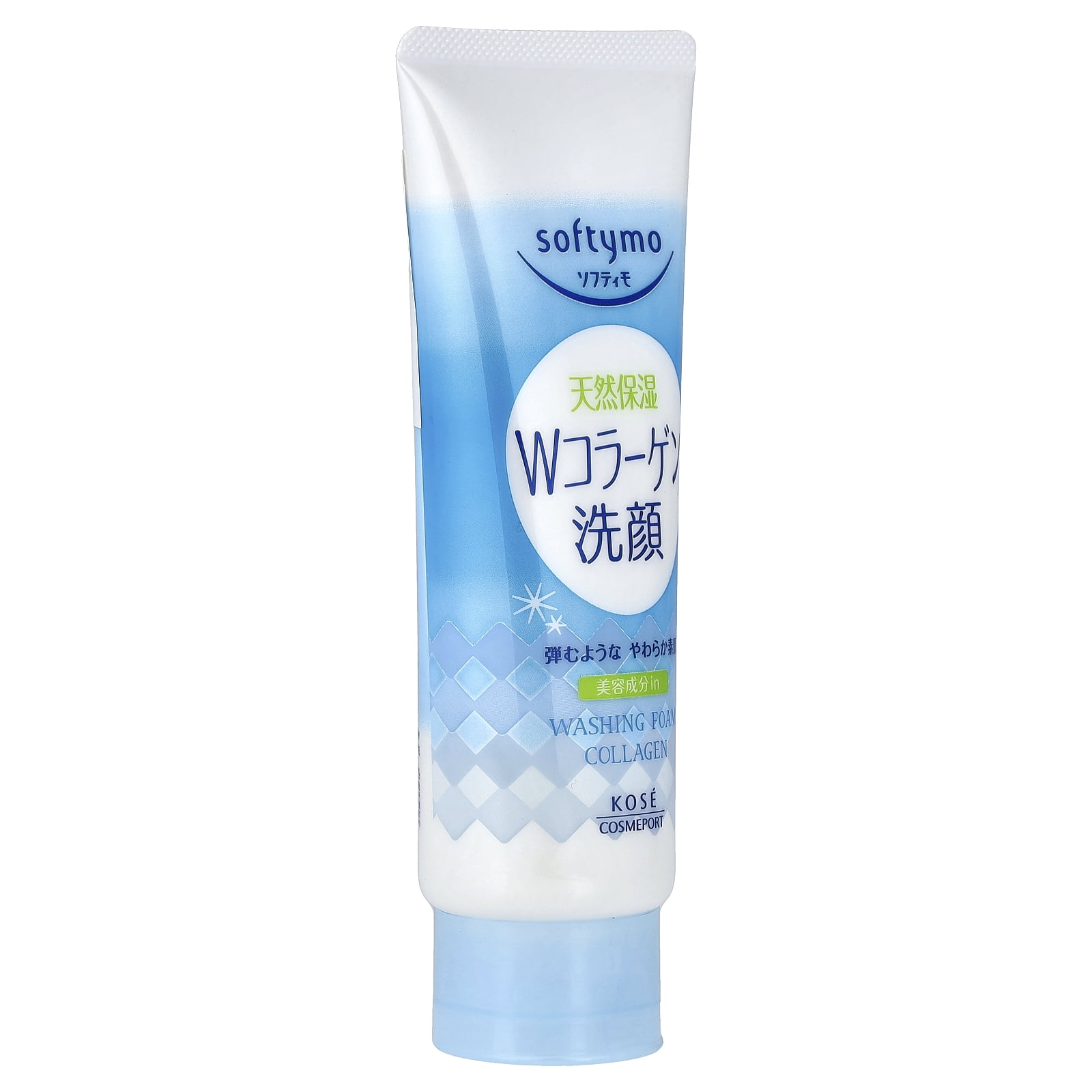 Softymo Face Cleansing Foam, Collagen, 5.3 oz (150 g) - Walmart.com