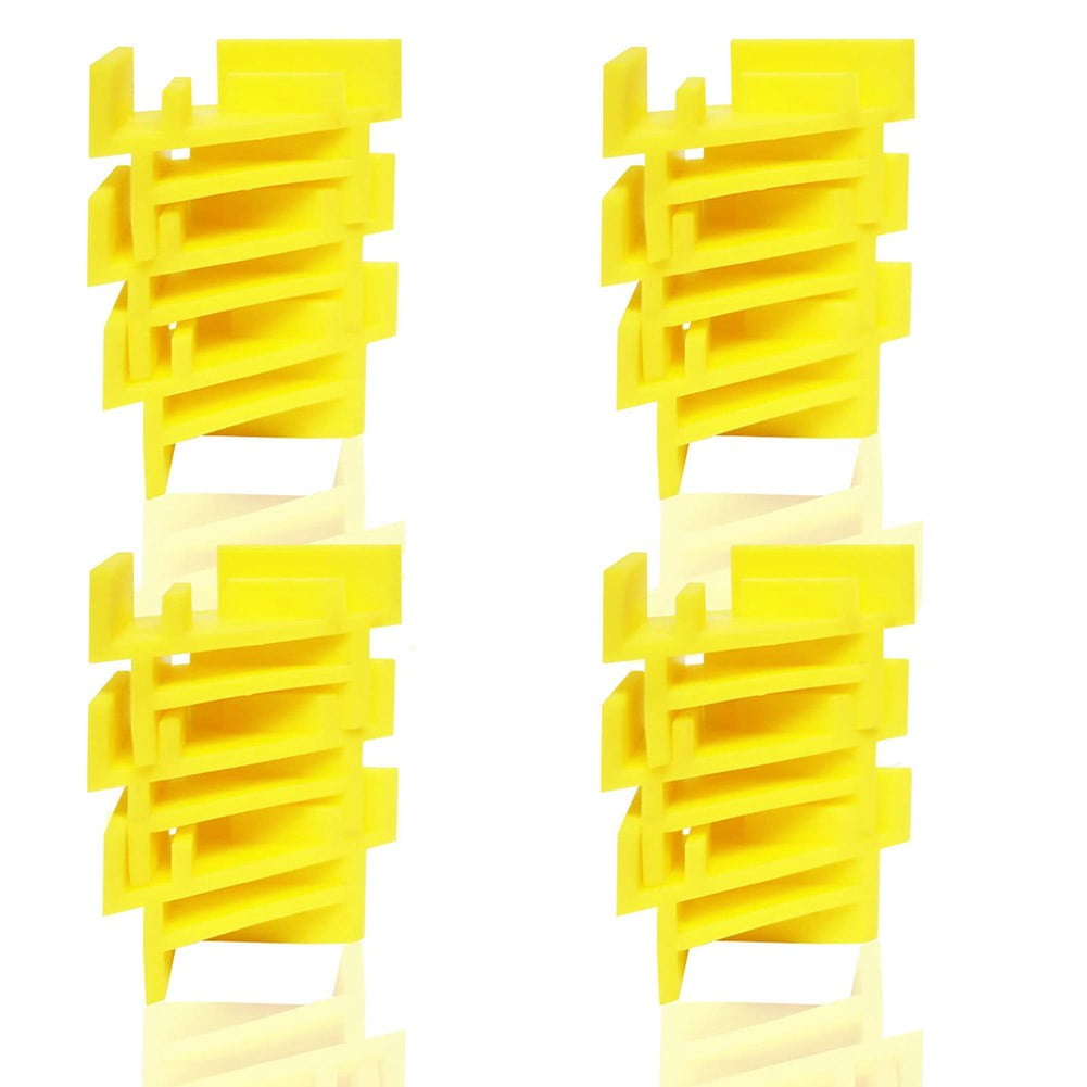 16 Supports Empilables Pour Plateaux - Gain De Place, Réutilisables, En ABS, Pour Cuisine, Lyophilisateur, Rangement (6,4 X 3,5 X 4,4 Cm)