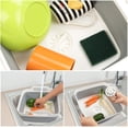 thumbnail image 4 of Bassine Pliable avec Trou d'Evacuation - Volumen 16 litros - Seau Pliable en avec Poignées en Plastique - Evier Pliable pour la Pêche, Le Camping, Les Randonnées et Le Caravaning, 4 of 7