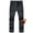 CharcoalGrey, variant on Men's Fleece Lined Water Resistant Ski Snow Pants Thermal Insulated Windproof Outdoor Pants with 3 Zipper Pockets Black
