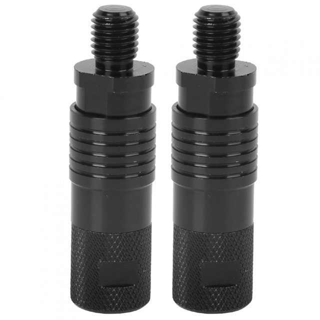 Soportes de conector de alarma de mordedura de caña de pescar de Metal, adaptador, accesorio de aparejos de pesca, 2 uds. YUNYI BRAND Deportes