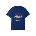 thumbnail image 4 of Patriotic America 1776-2026 Land of the Free T-Shirt , 250 Year Independence Day T-Shirt, OdeJous T-Shirt Dark Blue, 3XL, 4 of 5