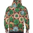 thumbnail image 5 of Hoodies for Men - Cactus cute b Long Sleeve Comfrt Men'S Fashion Hoodies & Sweatshirts, Sweatshirts for Men Hoodies Pullover Clothing Clothes with Pouch, 5 of 7