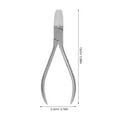 thumbnail image 2 of Clispeed Compact Stainless Steel Eyeglass Frame Pliers for Quick Optical Repairs and Maintenance, 2 of 8