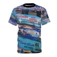 thumbnail image 2 of 'NJ Shore' Unisex Cut & Sew Tee (AOP), 2 of 7