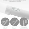 thumbnail image 6 of Automatic Electric Bidet Sprayer Travel Shower Travel Cleaning Portable-White, 6 of 8