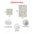 thumbnail image 7 of Spring Flowers Kitchen Dish Towels for Drying Dishes Set of 3, Farmhouse Sage Green Pastoral Floral Leaf Waffle Weave Microfiber Hand Tea Bathroom Towels Quick Dry & Absorbent Towel 12x12, 7 of 7