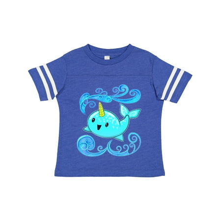 

Inktastic Cute and Playful Narwhal Gift Toddler Boy or Toddler Girl T-Shirt
