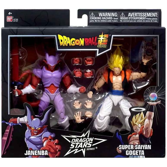 Dragonball Super 6 Inch Action Figure Dragon Stars 2-Pack - Janenba VS Super Saiyan Gogeta
