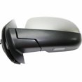 thumbnail image 2 of For Chevy Avalanche 2007-2013 Mirror Driver Side | Outside | Rear View | w/ Courtesy Lamp | w/ Arrow Signal Indicator | Paint to Match | GM1320436 | 25831236-PFM, 2 of 6