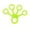 Green, variant on Five Finger Silicone Tension Finger Trainer for Hand Strength Training Light Gray