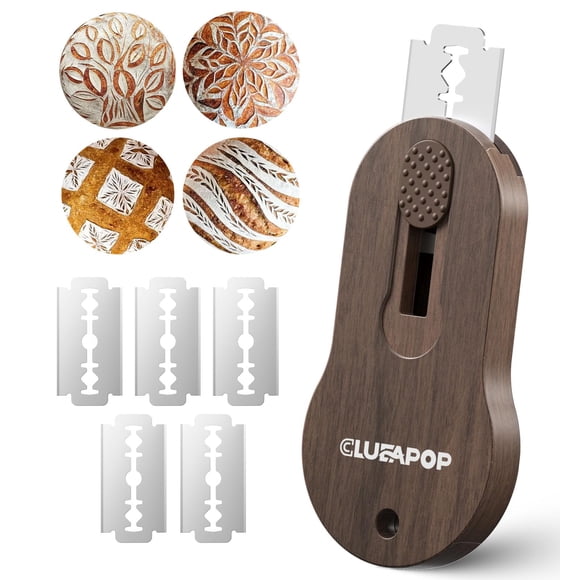Herramienta de puntuación para masa madre Bread Lame CLUEAPOP con 5 cuchillas