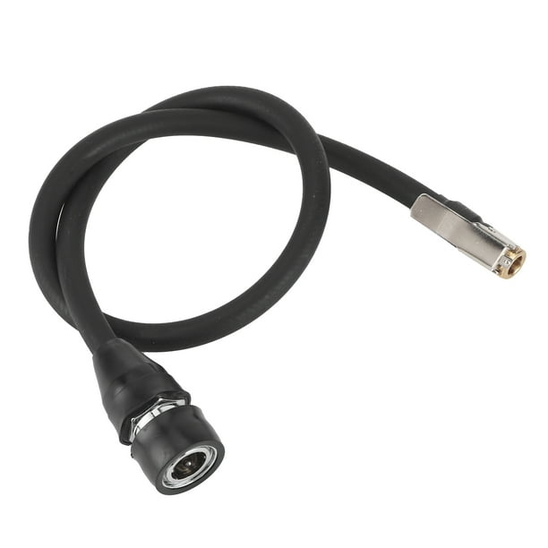 Quick tire inflator outlet