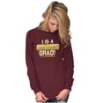 thumbnail image 3 of College Grad Class Degree Educated Long Sleeve TShirt Men Women Brisco Brands M, 3 of 6