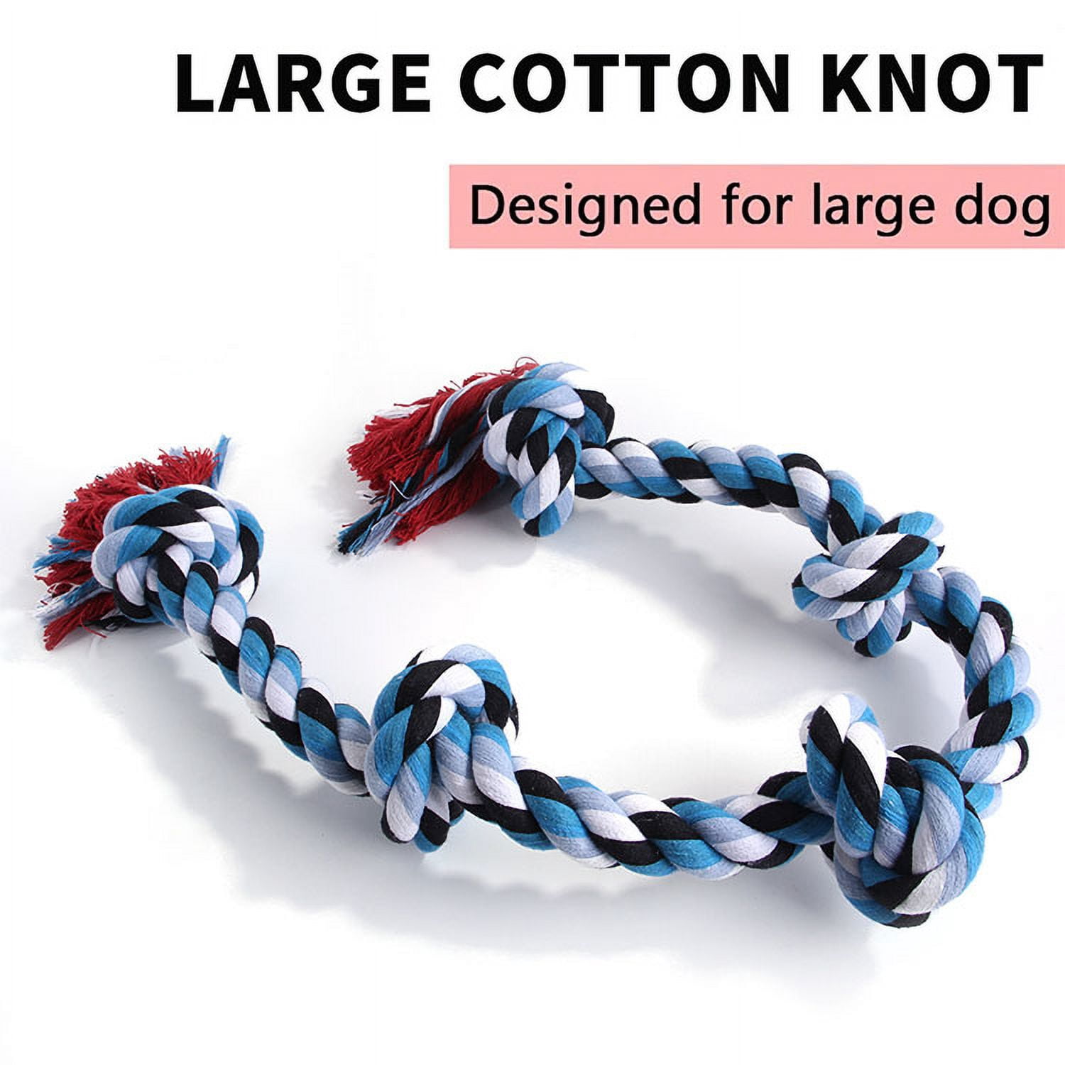 Dog Rope Toy for Medium, Large Dogs, Dogs Chew Toy for Aggressive Chewers 3 Foot
