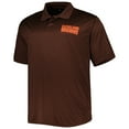 thumbnail image 2 of Men's Fanatics Brown/White Cleveland Browns Solid Two-Pack Polo Set, 2 of 5