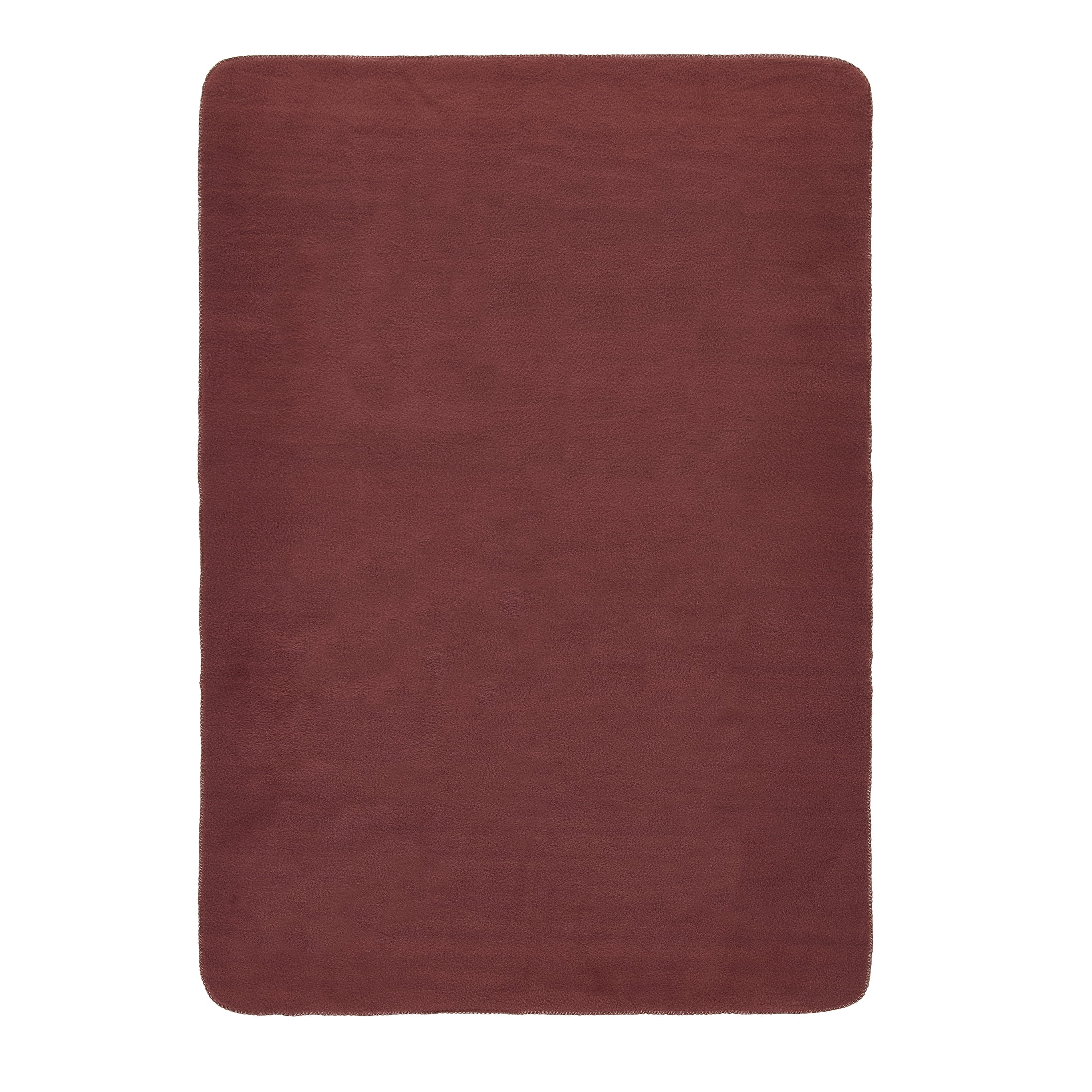 Better Homes & Gardens Rich Cocoa Faux Wool Reverse to Faux Fur Throw, 50" x 72"
