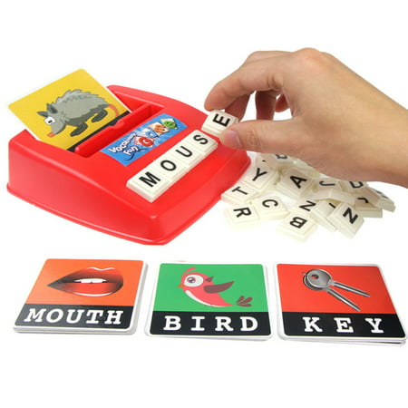 Iuhan Alphabet Letter Word Spelling Game for Kids Preschooler Learning Educational (Best Educational Electronic Toys For Preschoolers)