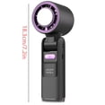 thumbnail image 4 of 2026 New High-Speed Handheld Ice Pack Fan with Digital Display, Turbo, Violent High Wind Power, Semiconductor Fan, 100-Speed Cooling Fan, with Lighting Function, Foldable Fan, Outdoor Travel Fan, 4 of 20