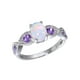 thumbnail image 1 of 2 piezas de anillo de cristal para mujer, anillos modernos portátiles para banquete de boda, joyería de aleación de moda para mujer, regalo de Ropa, zapatos y accesorios Miscelánea talla 7 Guardurnaity AP015006-02, 1 of 6