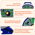 thumbnail image 4 of Manguera De Jardín Con Almacenamiento Giratorio 15m Belug, Verde, 4 of 5