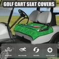 thumbnail image 3 of Whosucclay American Flag Golf Print Fold-Away Design Golf Cart Seat Blanket, Breathable Elastic Golf Cart Seat Cover for EZGO Yamaha Club Car, 52.36" x 32.28", 3 of 7