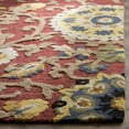 thumbnail image 3 of SAFAVIEH Blossom Danny Floral Wool Area Rug, Red/Multi, 10' x 14', 3 of 5