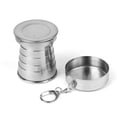 thumbnail image 2 of Taza plegable telescópica CUTICAT Acero inoxidable 2pcs 75ML, 2 of 8
