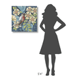 thumbnail image 4 of Global Gallery's 'Arts and Crafts Bird I' by Elyse DeNeige Stretched Canvas Wall Art, 4 of 4