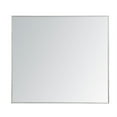 thumbnail image 5 of Metal frame rectangle mirror 36 inch in Sliver, 5 of 5