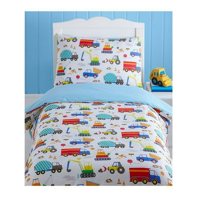 Ensemble de Housse de Couette Camion pour Garçons/filles