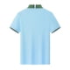 thumbnail image 5 of Negocios Tops Casuales para las Mujeres Manga Corta Botón de Solapa Abajo Camisa Desgaste de Oficina Transpirable, 5 of 7