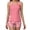 #26, variant on Nmnitkp Tankini Swimsuit for Women Floral Modest Two Piece Bathing Suit Scoop Neck Tummy Control Swim Tank Top with Boy Shorts and Padded