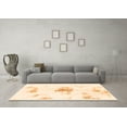 thumbnail image 3 of Ahgly Company Indoor Rectangle Abstract Orange Modern Area Rugs, 5' x 8', 3 of 4