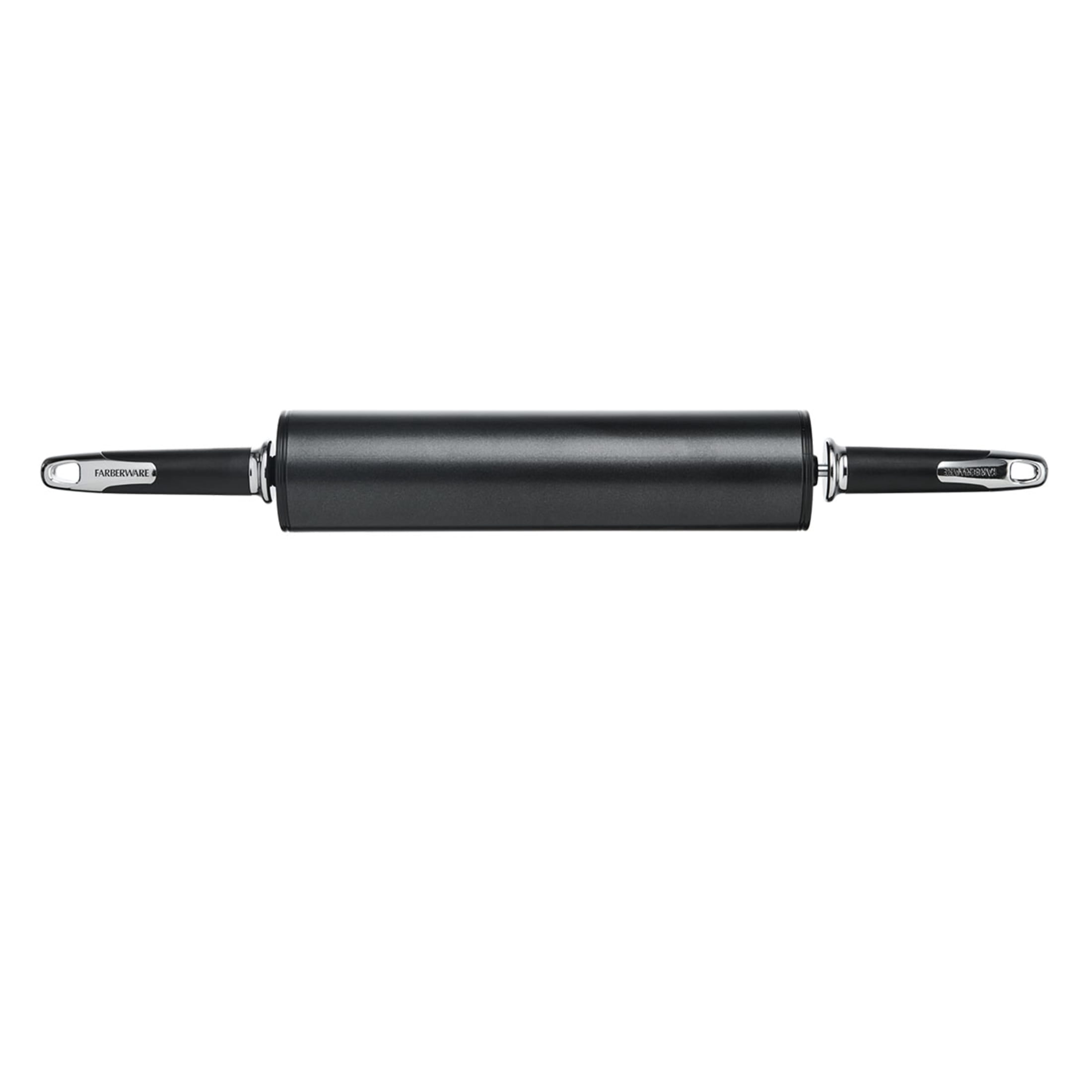 Farberware Professional Non-Stick Steel Rolling Pin, Black