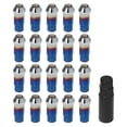 thumbnail image 1 of Lug Nuts, Anti Loosening One Piece Design Wheel Nuts Beautiful  For Vehicle Bluing, 1 of 8