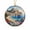 Alicante Spain, variant on Mount Dora Travel Map Ornament, Florida Map Ornament, Travel Souvenir Keepsake Christmas Tree Ornament