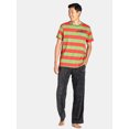 thumbnail image 4 of A Nightmare On Elm Street Men’s Sleep Tee and Pants Pajama Set, 2-Piece, Sizes S-XL, 4 of 6